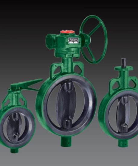 Aquaseal Elastomer-lined Butterfly Valves